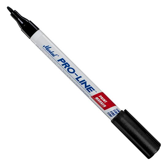 MARKAL Tússpenni Fine svartur/hvítur/gulur
